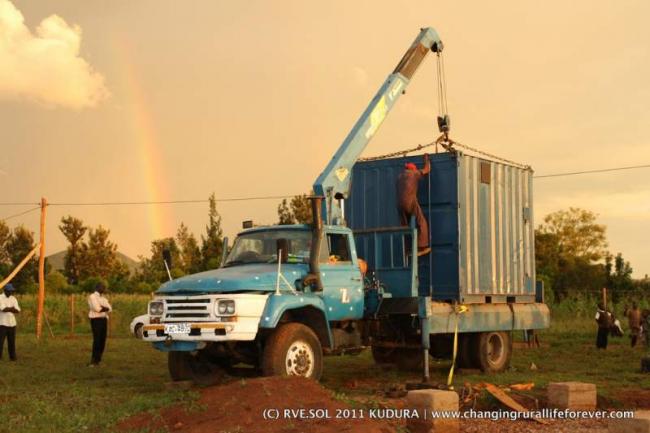 Rainbow brings luck