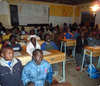 <h5>Kerosene lamps can cause respiratory disease</h5> Their use in developing countries emits over 200M tons of CO2 annually and contributes to the deaths of millions every year. Replacing them with solar electricity reduces carbon emissions and improves productivity for night-time studying. <a
href="http://www.rvesol.com/informed/facts/">More info...</a>
